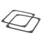 120x120mm Anti Vibration Silicone Rubber Fan Gasket for Computer Case Fan 2 Pack