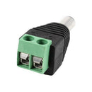 2 plug male and female 5.5 x 2.1 mm DC jack, surveillance camera EU power p