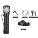 XHP50 LED Headlight Magnetic USB Rechargeable Headlamp Flashlight Torch