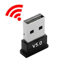 New USB Bluetooth Adapter Wireless Dongle V5.0 CSR For Win 7 8 10 PC Laptop