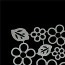 11Pcs Flower leaves Metal Cutting Die For DIY Scrapbooking Album Paper Cards LJ