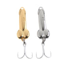 4Pcs Metal Spoon Fishing Lures Hard Baits for Freshwater Saltwater, 5g/15g