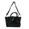 Women's Shoulder Bag in imitation leather Satchel Cross Body Tote Bag (Blac D2S3