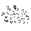 26pcs Alloy Butterfly Owl Pendant Charms for DIY Necklace Earring Bracelet