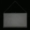 2 Sided Hanging Glass Display Frame for Photo Picture Specimen 18x13cm