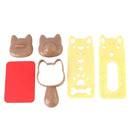 5pcs/Set Cute Dog Sushi Nori Rice Ball Molds DIY Bento Food Press Maker Mould
