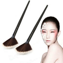 1X Fan Makeup Brush Face Powder Blending Contour Cheek Blusher Highlighter