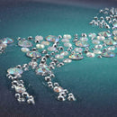 5D DIY Fluorescent Diamond Painting Horse Animal Cross Stitch Embroidery