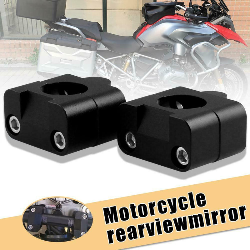 Aluminum Motorcycle Handlebar Risers Handle Bar Clamps Bike Accessories