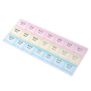 21-Grid Weekly Storage Pill Box Tablet Sorter Container Case drugs Organizer Hn