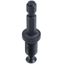 3/8-inch Hexagonal Shank Thread Drill Holder Keyless Adapter Black X7K2