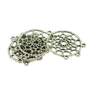 20Pcs Dream Catcher Charm Pendants Connector 4 Holes for DIY Jewelry Making