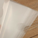 40PCS L-Type Plastic Folder - 18C Transparent Clear Document Folder for A4  W4K2