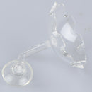 Aquarium Fish Shrimp Feeder Acrylic Fish Tank Floating Bowl Food FeederA uW