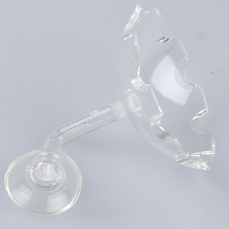 Aquarium Fish Shrimp Feeder Acrylic Fish Tank Floating Bowl Food FeederA uW