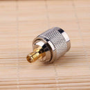 2pcs N Male to SMA Female Connector RF Coax Coaxial Adapter