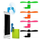 Portable Cell Phone Mini Fan Cooling Cooler For Phone Micro USB Android MMO