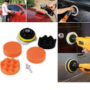 3-Inch Car Polishing Waxing Sponge 7-Piece Car Cleaning Care Set H8D6