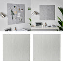 2x Hanging Message Board Felt Office Memo Photo Display Pinboard 12x12"