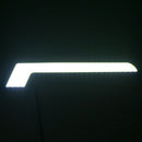 2x White Car LED Daytime Running Light DRL COB Strip Lamp Fog Lamp 12V