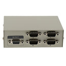 4Ports Manual Parallel DB9 Serial RS-232 Data Sharing Switch 4-in-1-out