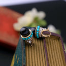 New 2018 Stud Rhinestone Gothic Earrings Gifts Cool Jewelry Hot Alloy Women
