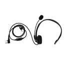 2 PIN PTT Mic Headphone Headset for KENWOOD RETEVIS BAOFENG UV5R 5R/888S M8S8