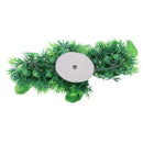Plastic Green 8.7 inchWide Artificial Plants for Aquarium Fish Tank