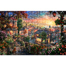 1000pcs Paper Puzzle Scenery Jigsaw Educational Toys for Adults Kids (F)
