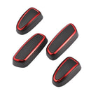 4Pcs Car Seat Adjustment Switch Knob Cover Trim for Land Range Rover Sport