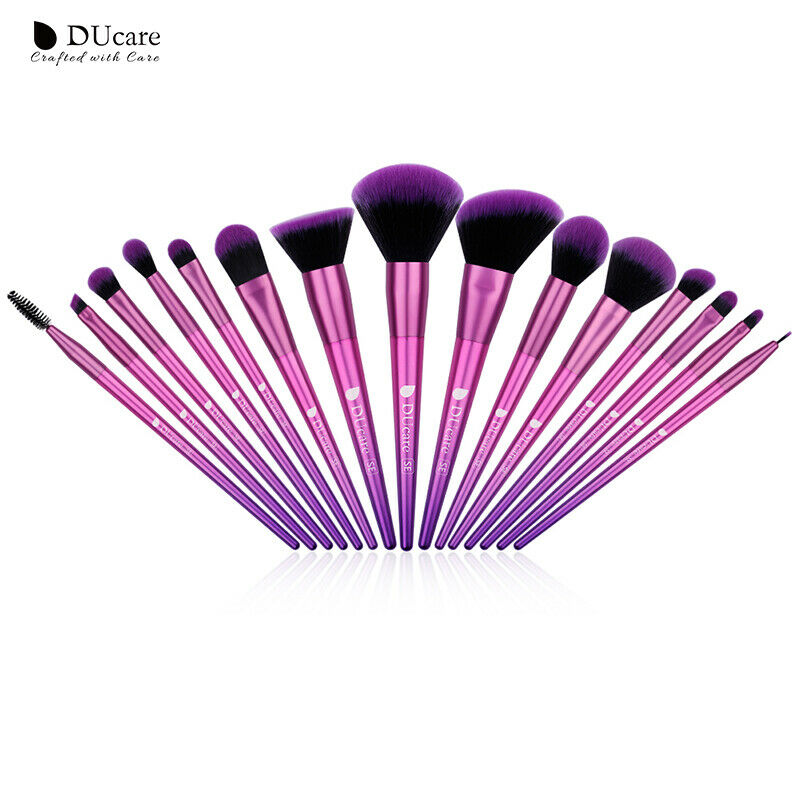 Ducare MakEUp Brushes 15Pcs Brushes for MakEUp Eyeshadow Foundation Powder  U1K6