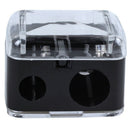 Precision Cosmetic Pencil Sharpener for Eyebrow Eyeliner 2 Holes