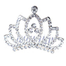 Kids Girls Princess Hair Comb Party Crown Headband Crystal Hair AccessoriJB C Gw