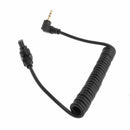 2.5mm Plug to C3 Remote Control Shutter Cords Flash Light Cable for Camera Canon