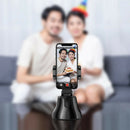 Smart Shooting 360 Rotation Auto Face Object Tracking Phone Holder (Black) A