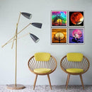 4 Pack Tree DIY 5D Diamond Painting Kits Full Drill Cross Stitch Home Decor