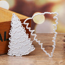 DIY Christmas Tree Metal Cutting Dies Scrapbooking Paper Cards Craft Stencil  3C
