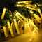 Outdoor Solar LED Lamps 3.5M 20 LED Ice Piton Lamp luces Warm White
