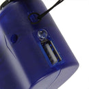 New Manual Dynamo Hand Crank USB Cell Phone Emergency Charger For Travel Camping