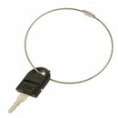 Stainless Steel Aircraft Cable Wire Keychain Twist Screw Lock Pack of 10-25 Q1D2