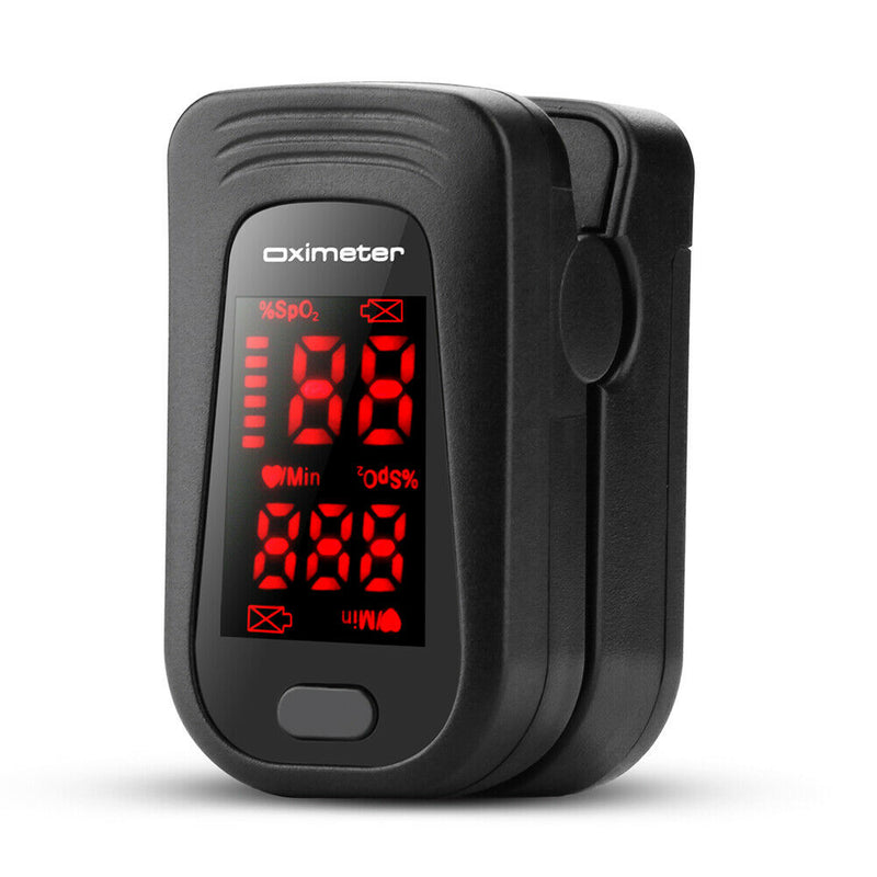 Fingertip Pulse Oximeter Digital Fingertip SPO2 Blood Oxygen Saturation Meter US