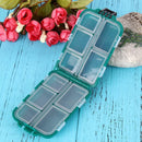 Plastic Box Fishing Tackle Box Small Accessory Box Square Fishhook Box hv2n