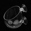 2 pcs Hanging Planter Glass Pot Holder for Aquarium Aquascaping   Tank
