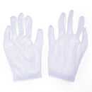 White Short Glove -Captain Clown Magician Santa Halloween Fancy Dress Costume3C