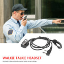 QX-108 for Baofeng Kenwood 2 Pin K-Type Plug PTT Walkie Talkie Earphone Earpiece