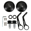 Motorcycle Mirror 7/8 inch 22mm Moto Handlebar End Side Rearview Mirror for
