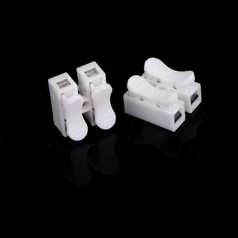 10X Electrical Cable Connectors Quick Splice Lock Wire Terminals Self Locking jr