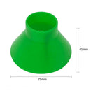 Cone Shaped Magic Car Windows Snow Remover Shovel Ice Scraper (7.5cm Green) A