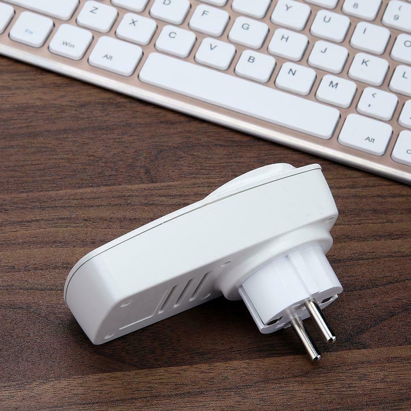 Wireless 1 Button Remote Control Outlet Electrical Light Switch Socket(EU)