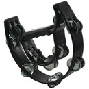 Compact Double Half Moon Music Tambourine Percussion Tamborine Drum Durable